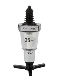 35ml Chrome Solo Spirit Measure (Each) 35ml, Chrome, Solo, Spirit, Measure, Beaumont