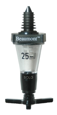 25ml Black Solo Measure (Each) 25ml, Black, Solo, Measure, Beaumont