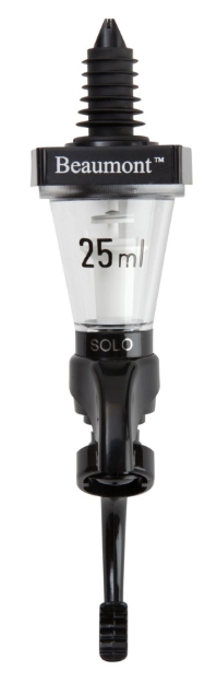 25ml Black Solo Professional Measure (Each) 25ml, Black, Solo, Professional, Measure, Beaumont