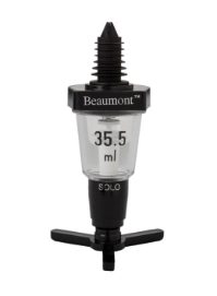 35.5ml Black Solo Measure - Unstamped (Each) 35.5ml, Black, Solo, Measure, Unstamped, Beaumont