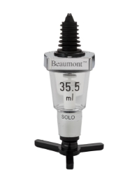 35.5ml Chrome Solo Measure (Each) 35.5ml, Chrome, Solo, Measure, Beaumont