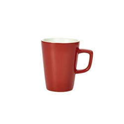 Royal Genware Latte Mug 34cl Red (6 Pack) Royal, Genware, Latte, Mug, 34cl, Red, Nevilles