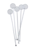 7” CLEAR Disc Stirrers 1 x 250 (Each) 7", CLEAR, Disc, Stirrers, 1, 250, Beaumont