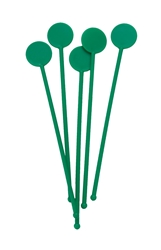 7” GREEN Disc Stirrers 1 x 250 (Each) 7", GREEN, Disc, Stirrers, 1, 250, Beaumont