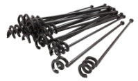 6.5” Swirl Stirrer BLACK (1000 Pack) 6.5", Swirl, Stirrer, BLACK, Beaumont