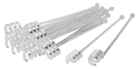 6.5” Swirl Stirrer CLEAR (1000 Pack) 6.5", Swirl, Stirrer, CLEAR, Beaumont