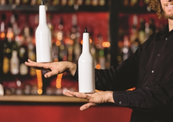 Flair Bottle 750ml WHITE (Each) Flair, Bottle, 750ml, WHITE, Beaumont