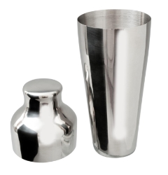 Stainless Steel 2 Piece Art Deco Shaker (Each) Stainless, Steel, 2, Piece, Art, Deco, Shaker, Beaumont