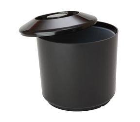 Insulated Round Ice Bucket Black 7pt (Each) Insulated, Round, Ice, Bucket, Black, 7pt, Beaumont