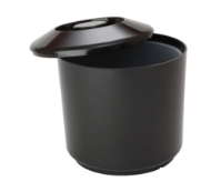 Insulated Round Ice Bucket Black 7pt (Each) Insulated, Round, Ice, Bucket, Black, 7pt, Beaumont