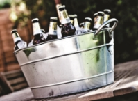 Galvanised Steel Beverage Tub (Each) Galvanised, Steel, Beverage, Tub, Beaumont