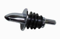 Short Plastic/Chr F/Flow Pourer (10 Pack) Short, Plastic/Chr, F/Flow, Pourer, Beaumont