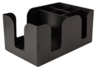 6 Compartment Bar Caddy, Plastic 