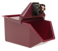 Under counter opener/catcher Burgundy (Each) Under, counter, opener, catcher, Burgundy, Beaumont