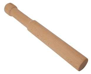 Large Wooden 13” Beech Muddler (Each) Large, Wooden, 13", Beech, Muddler, Beaumont