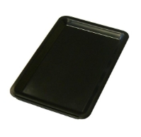Black Plastic Tip Tray - Plain (Each) Black, Plastic, Tip, Tray, Plain, Beaumont