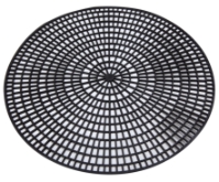 Non Slip Mat for 14” Service Tray - Black (Each) Non, Slip, Mat, for, 14", Service, Tray, Black, Beaumont