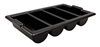 Cutlery Tray / Box Plastic 13” x 21” BLACK (Each) Cutlery, Tray, , , BoPlastic, 13", 21", BLACK, Beaumont