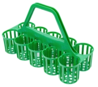 Glass / Bottle Carrier 10 Pockets GREEN (Each) Glass, , , Bottle, Carrier, 10, Pockets, GREEN, Beaumont