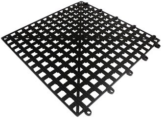 Bar Shelf Tile - BLACK 13” x 13” (Each) Bar, Shelf, Tile, BLACK, 13", 13", Beaumont