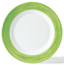 Brush Green Dinner Plate 9.3” 23.5cm (24 Pack) Brush, Green, Dinner, Plate, 9.3", 23.5cm