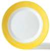 Brush Yellow Dinner Plate 9.3” 23.5cm (24 Pack) Brush, Yellow, Dinner, Plate, 9.3", 23.5cm