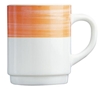 Brush Orange Mug 8.8oz 25cl (36 Pack) Brush, Orange, Mug, 8.8oz, 25cl