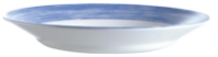 Brush Blue Soup Plate 8.9” 22.5cm  (24 Pack) Brush, Blue, Soup, Plate, 8.9", 22.5cm, 