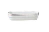 Filet Bordeaux Stackable Rectangular Dish 5.5” x 3.5” 14cm x 9cm (24 Pack) Filet, Bordeaux, Stackable, Rectangular, Dish, 5.5", x, 3.5", 14cm, x, 9cm