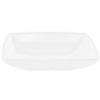 28 oz, 8 1/2in / 215mm Square Salad Bowl, 1 5/8in / 40mm Deep, Classic White (4 Pack) 