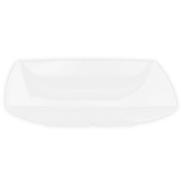 28 oz, 8 1/2? / 215mm Square Salad Bowl, 1 5/8? / 40mm Deep, Classic White 