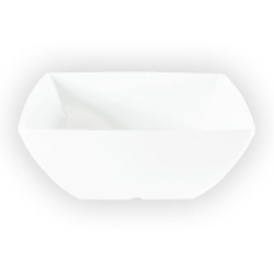 22 oz, 5 1/2? / 140mm Square Bowl, 2 1/4? / 55mm Deep, Classic White 