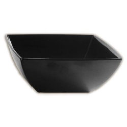 60 oz, 8? / 200mm Square Bowl, 3 1/4? / 80mm Deep, Classic Black 