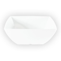90 oz, 9? / 230mm Square Bowl, 3 5/8? / 90mm Deep, Classic White 