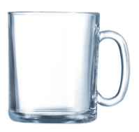 Clear Mug 11.3oz  (36 Pack) Clear, Mug, 11.3oz, 