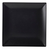 Luna Square Coupe Plate 24cm Black Stoneware (6 Pack) Luna, Square, Coupe, Plate, 24cm, Black, Stoneware, Nevilles