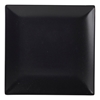 Luna Square Coupe Plate 21cm Black Stoneware (6 Pack) Luna, Square, Coupe, Plate, 21cm, Black, Stoneware, Nevilles