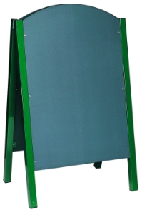 A-Board Green (Each) A-Board, Green, Beaumont