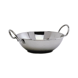 Stainless Steel Balti Dish 15cm(6)with handles (Each) Stainless, Steel, Balti, Dish, 15cm6with, handles, Nevilles