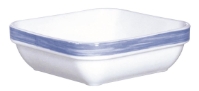 Brush Blue Square Multi Purpose Dish 4.3” 11cm  (24 Pack) Brush, Blue, Square, Multi, Purpose, Dish, 4.3", 11cm, 