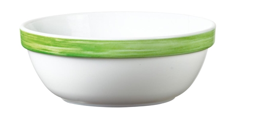 Brush Green Stackable Bowl 4.7” 12cm (36 Pack) Brush, Green, Stackable, Bowl, 4.7", 12cm