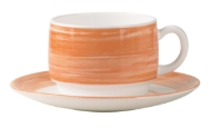 Brush Orange Stacking Cup 6.7oz 19cl (48 Pack) Brush, Orange, Stacking, Cup, 6.7oz, 19cl