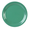 Narrow Rim Plate 6 1/2in / 165mm, Green (4 Pack) 