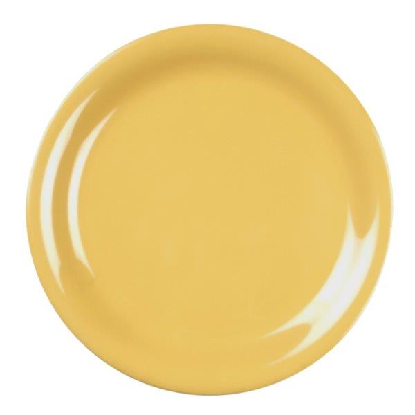 Narrow Rim Plate 7 1/4? / 185mm, Yellow 