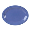 9 1/2in X 7 1/4in / 240mm X 185mm Platter, Blue (4 Pack) 