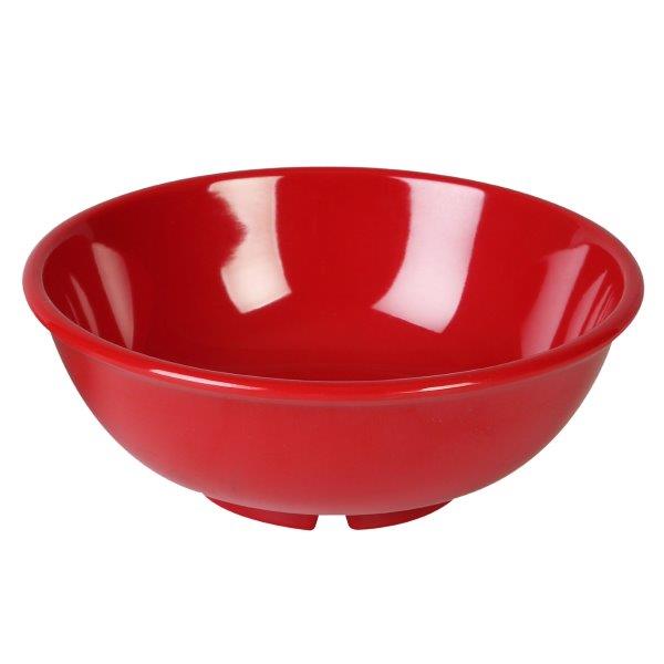 32 oz, 7 1/2in / 190mm Salad Bowl, Pure Red (4 Pack) 