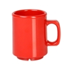 8 oz Mug, Pure Red (4 Pack) 