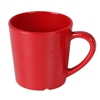 7 oz, 3 1/8in / 80mm Mug/Cup, Pure Red (4 Pack) 