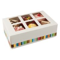 Six Cake Box & Insert 