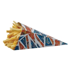 Union Jack Small Cone Union, Jack, Chip, Cone, Small, Popcorn, Chicken, Flag, English